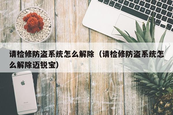 请检修防盗系统怎么解除（请检修防盗系统怎么解除迈锐宝）