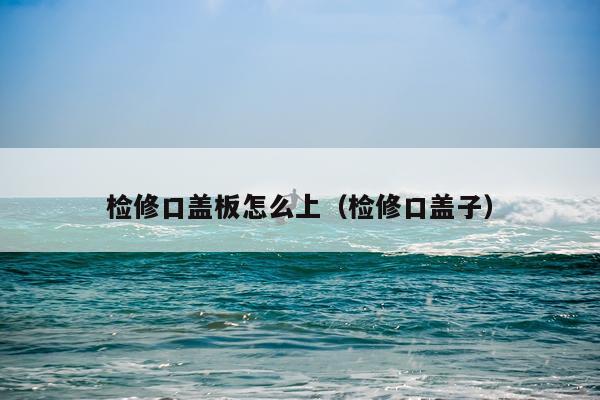检修口盖板怎么上（检修口盖子）