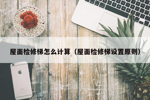 屋面检修梯怎么计算（屋面检修梯设置原则）