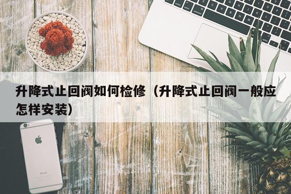 升降式止回阀如何检修（升降式止回阀一般应怎样安装）