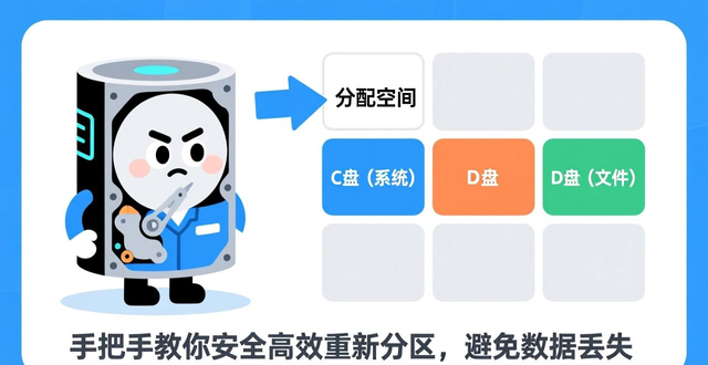 硬盘重新分区教程来啦！小白和大神都能轻松掌握的方法