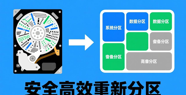 硬盘重新分区攻略，避免数据丢失，教你安全高效分区