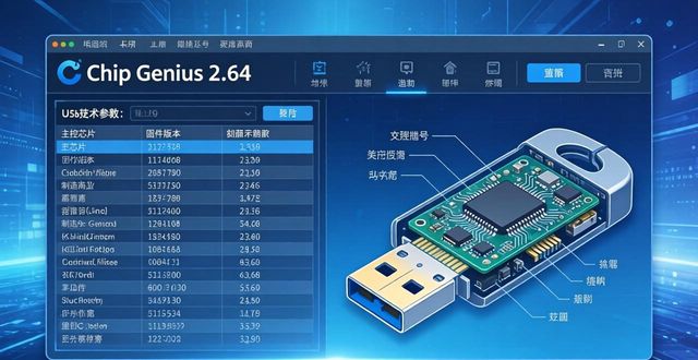 Chip Genius 2.64芯片检测工具：U盘硬件深度解析与下载指南