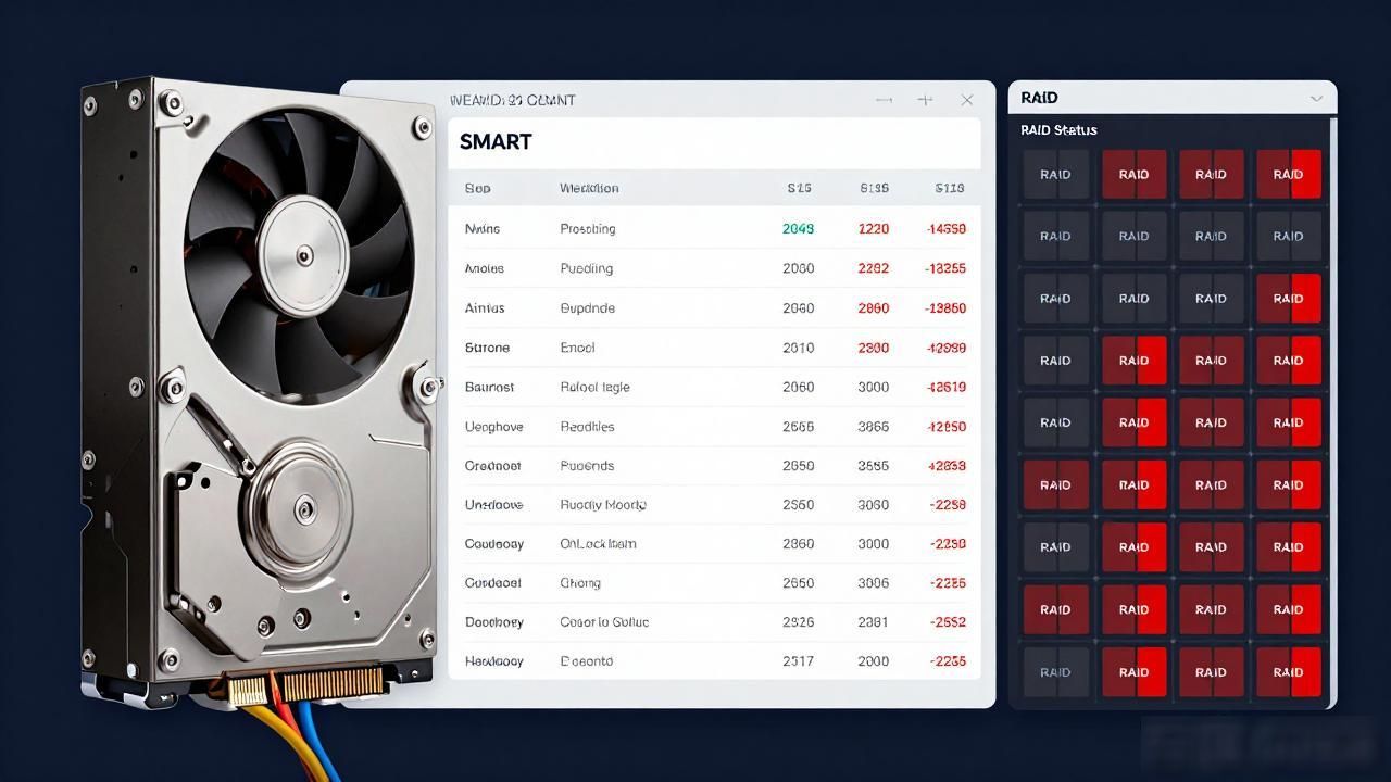 服务器硬盘检测工具_硬盘故障检测方法_SMART硬盘监控技术