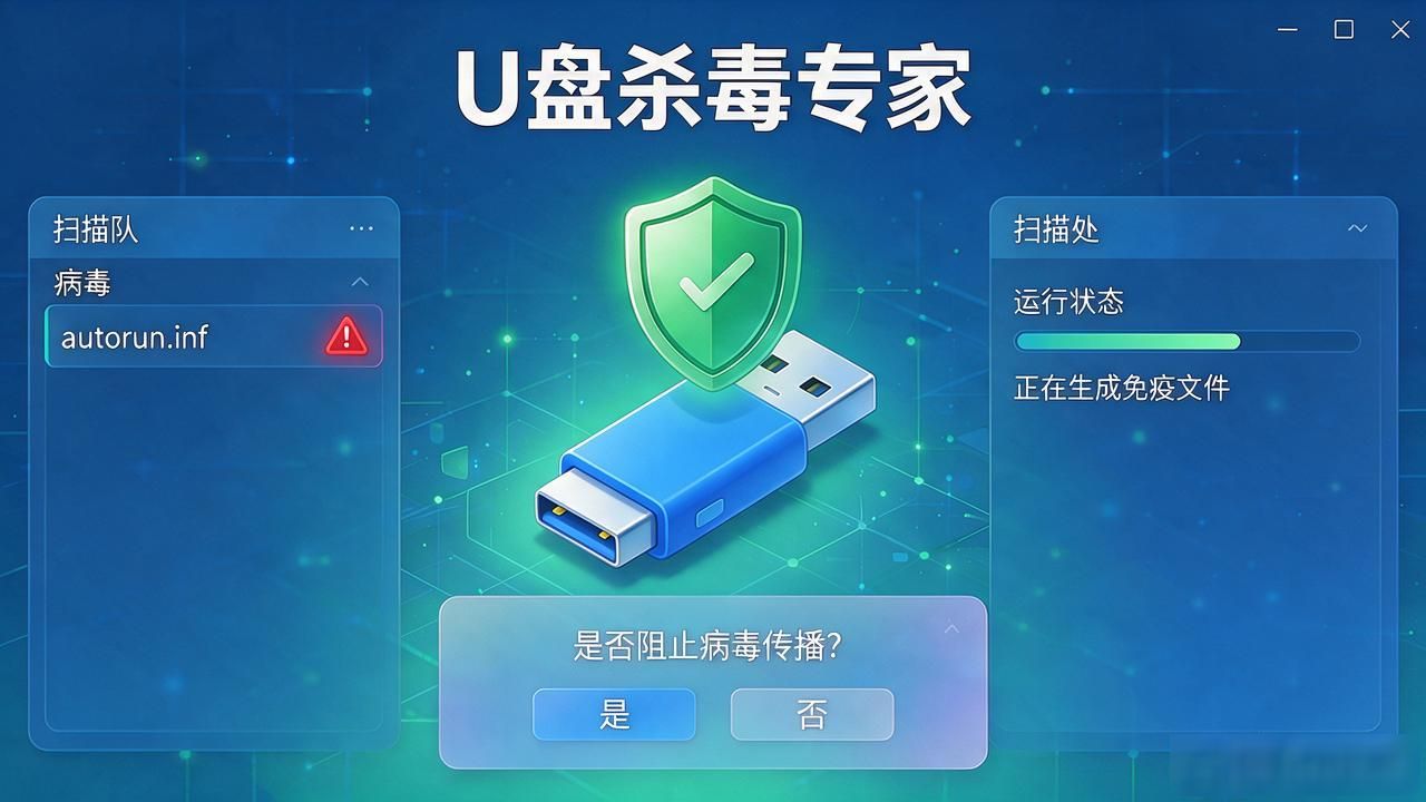 U盘顽固病毒难清除？优盘检测工具一键深度杀毒，保障数据安全