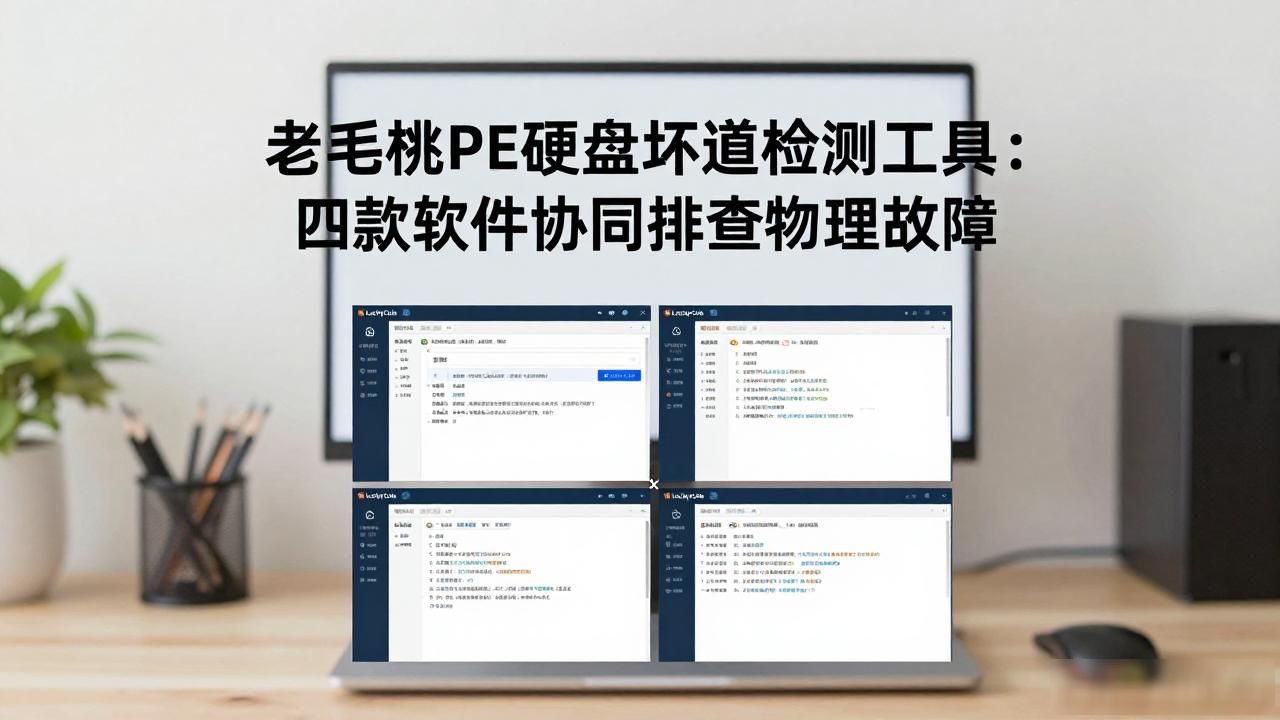 pe硬盘坏道检测工具_傲梅分区助手坏扇区扫描_HDDScan坏道检测