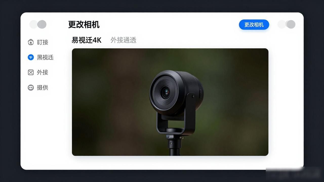 Windows系统外接摄像头识别测试_易视讯USB3.0 4K会议摄像头检测流程_摄像头参数检测工具