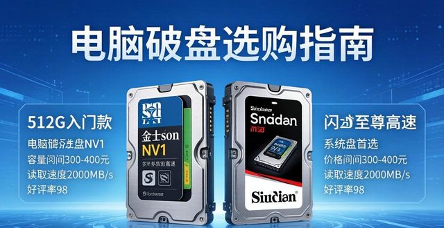 硬盘和内存别再搞混！新手选对电脑才流畅