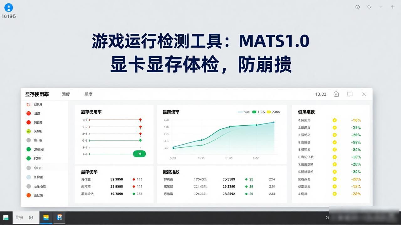 显存故障诊断软件MATS1.0_显卡显存检测工具MATS1.0_游戏运行检测工具