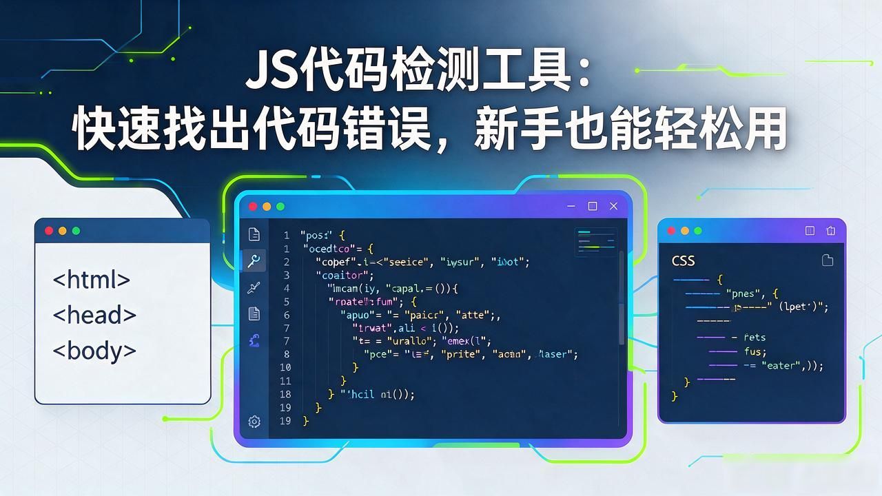 JS代码检测工具：快速找出代码错误，新手也能轻松用