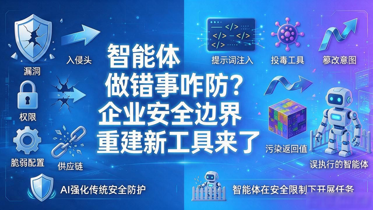 智能体做错事咋防？企业安全边界重建新工具来了