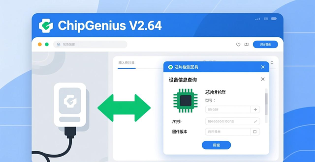 ChipGenius_V2.64芯片检测工具怎么用？一文带你全解析