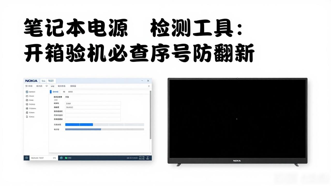 笔记本电源检测工具_选购电脑注意事项_笔记本电脑验机方法