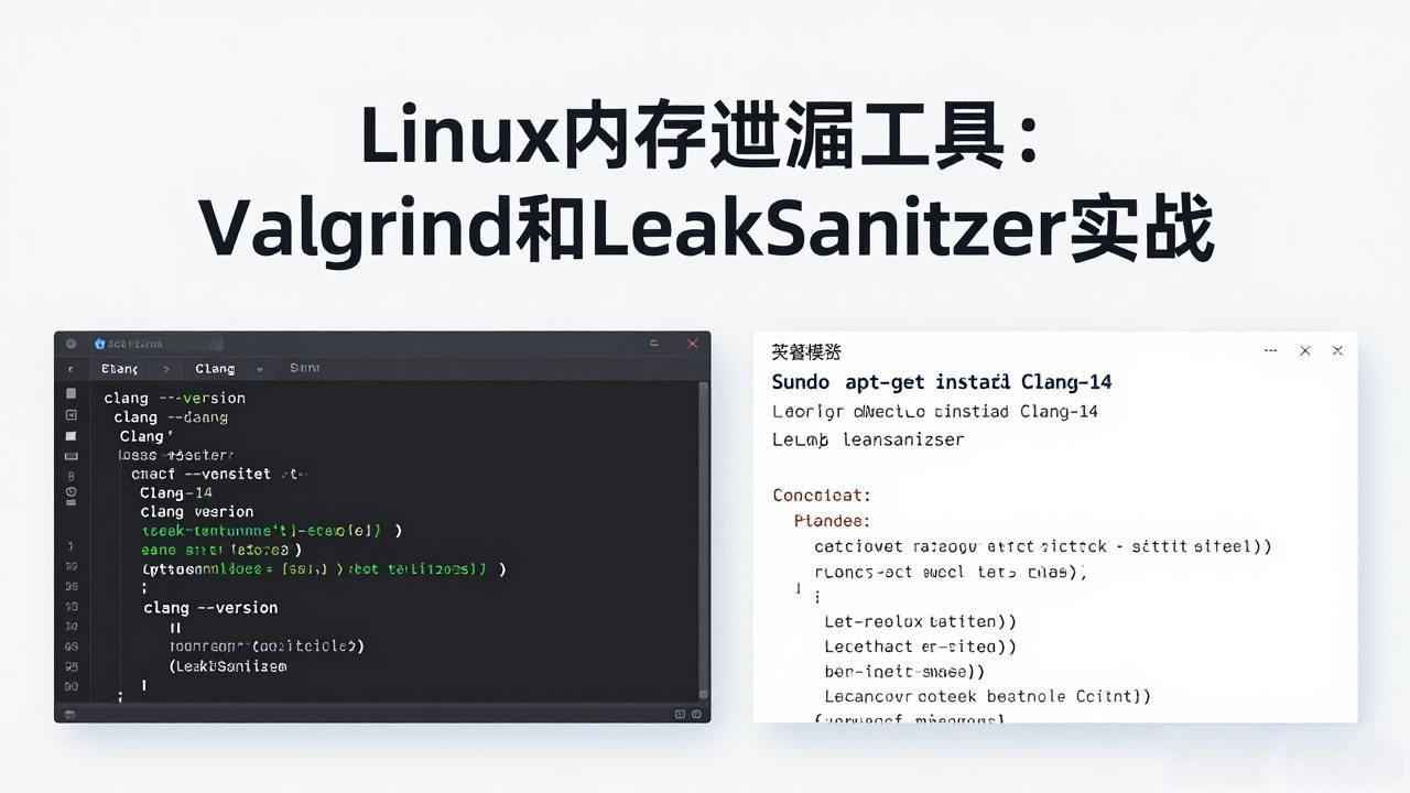 Linux内存泄漏工具：Valgrind和LeakSanitizer实战