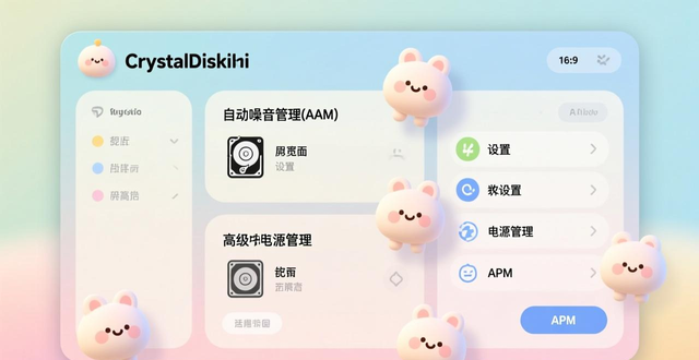 crystaldiskinfo萌版：硬盘检测工具，中文版免费下载啦