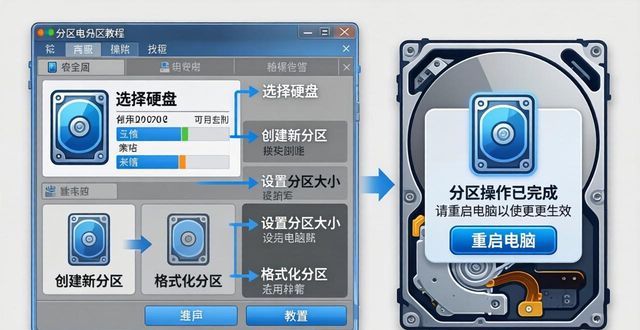 如何对电脑硬盘进行分区