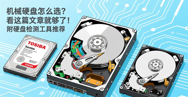 机械硬盘怎么选？看这篇文章就够了！附硬盘检测工具推荐