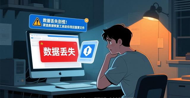 数据丢失别慌！硬盘数据恢复工具助你找回重要文件