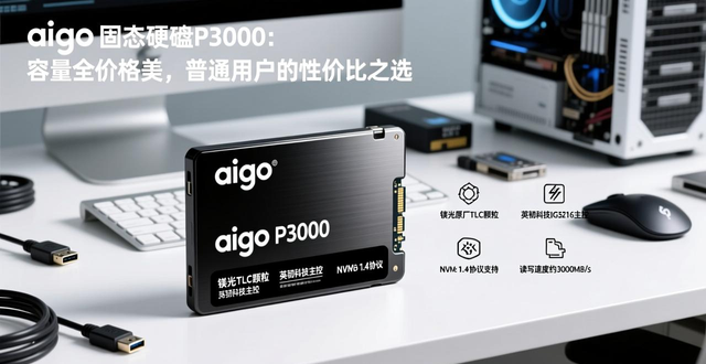 固态硬盘性能检测工具_国货存储品牌推荐_aigo国民好物固态硬盘P3000