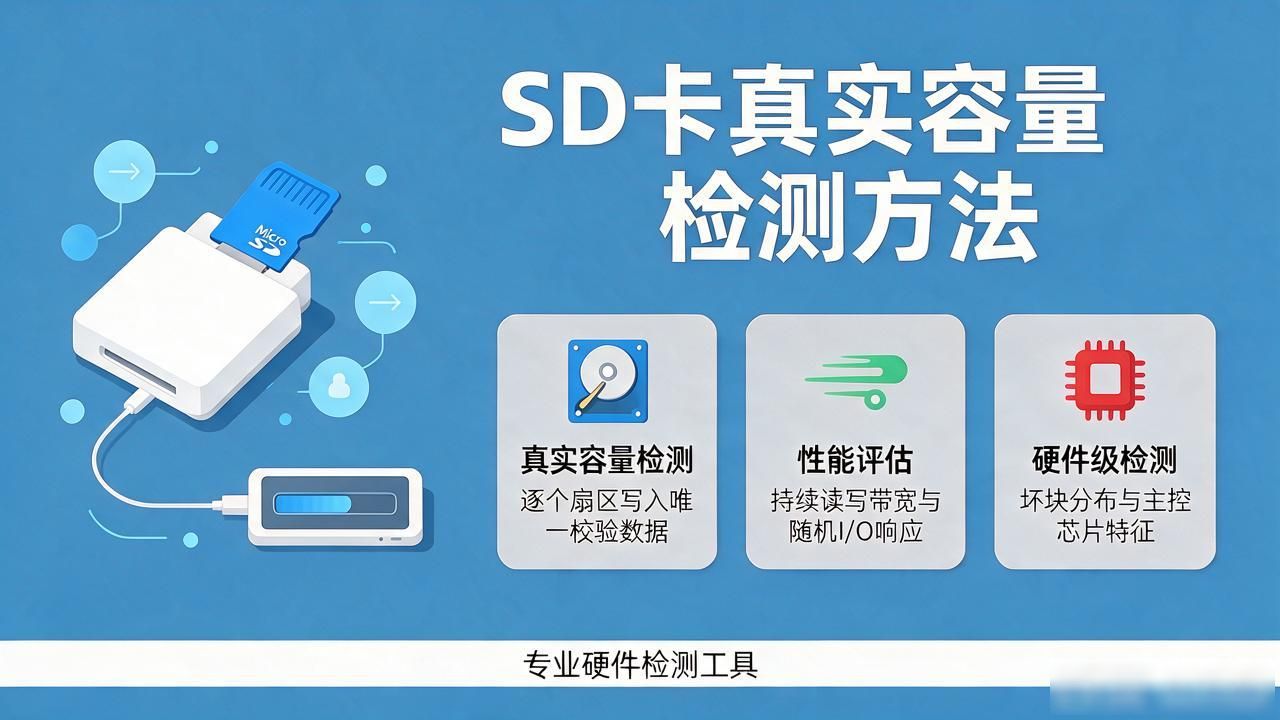 安卓手机怎么测SD卡真实容量？用这工具一秒辨真假