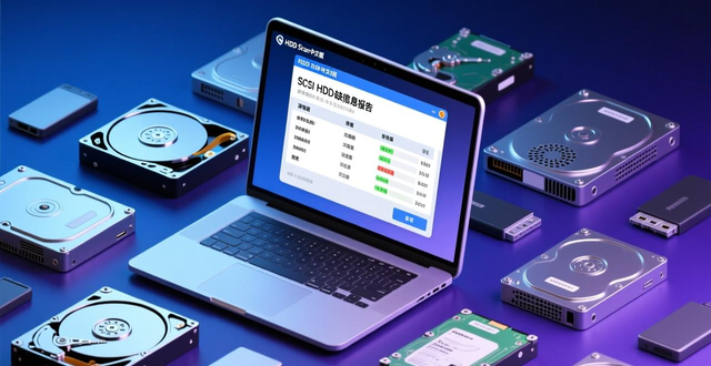硬盘检测工具hddscan中文版下载，多设备测试及参数查看超方便