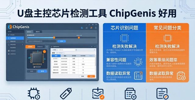 U盘主控芯片检测工具 ChipGenius 好用