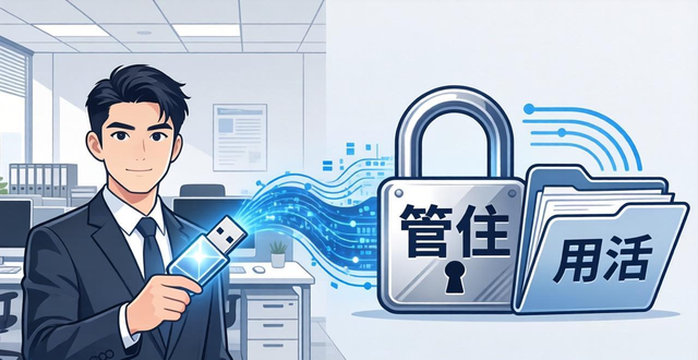 企业 U 盘管控难题待解：既要管住又要用活，这些层面要兼顾