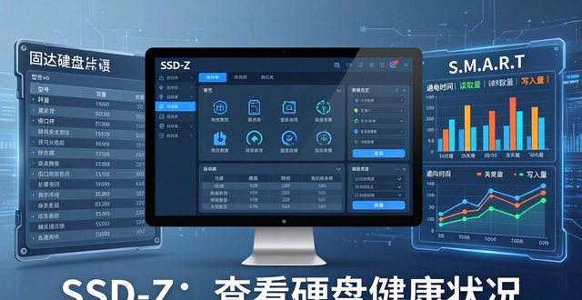 SSD-Z：功能全面的硬盘检测工具，可查硬件信息与健康状况