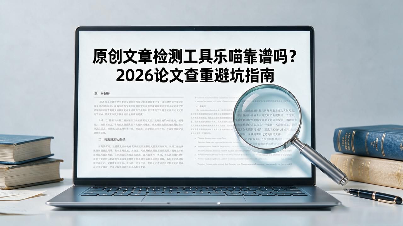 原创文章检测工具乐喵靠谱吗？2026论文查重避坑指南