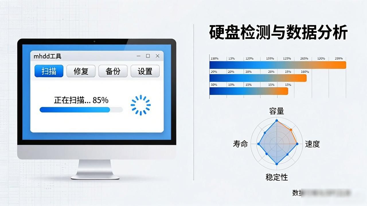 硬盘检测修复不求人！手把手教你用mhdd工具搞定