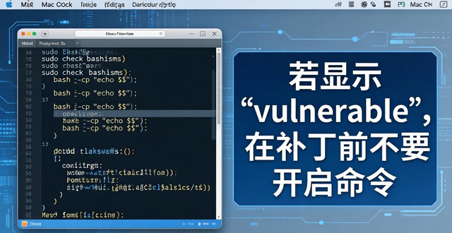 Mac OS X用户别怕！一文教你检测bash漏洞及测试方法
