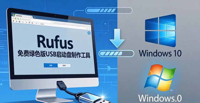 装系统神器Rufus 免费绿色版USB启动盘制作工具