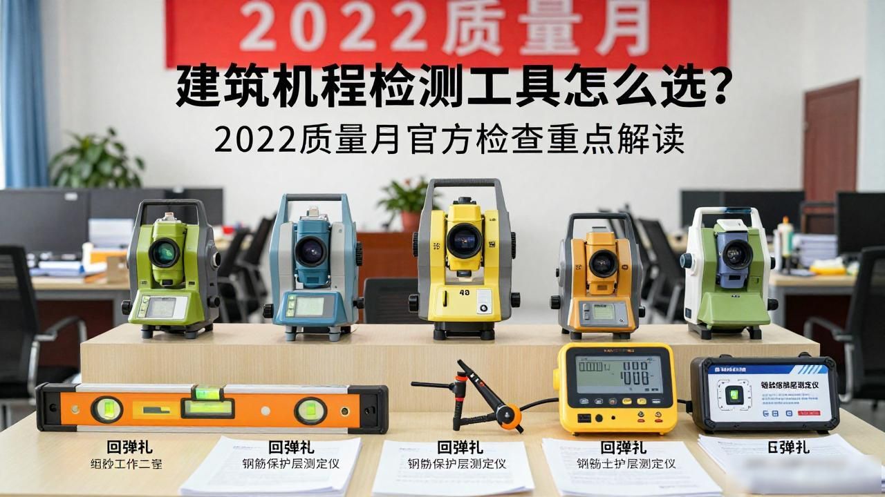 建筑工程检测工具怎么选？2022质量月官方检查重点解读