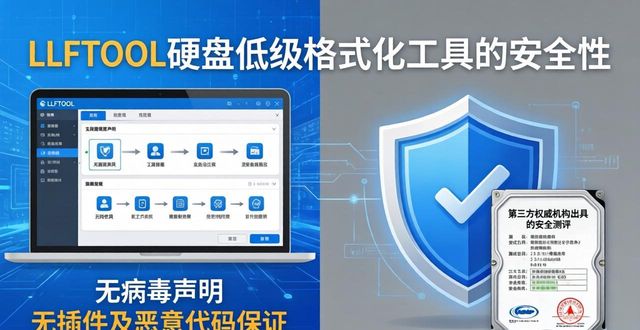 LLFTOOL：专为Win7等早期系统设计的硬盘低级格式化工具
