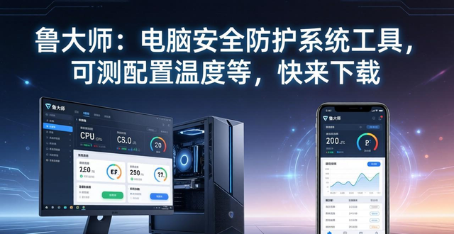 鲁大师：电脑安全防护系统工具，可测配置温度等，快来下载