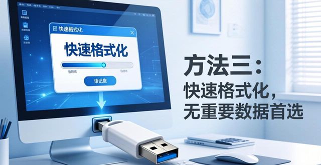 U盘总出问题别扔！5种修复法，保住数据修好盘，省钱又实用