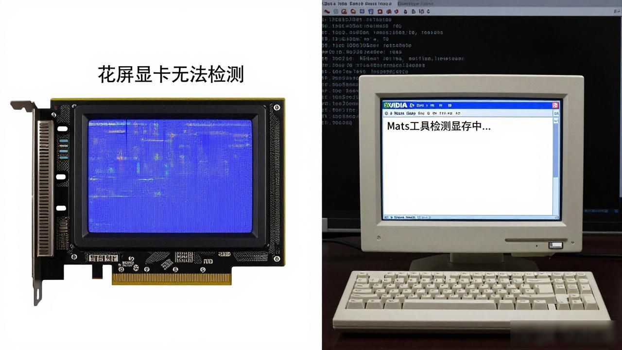 N卡显存检测工具Mats：纯DOS下快速检测显卡内存故障