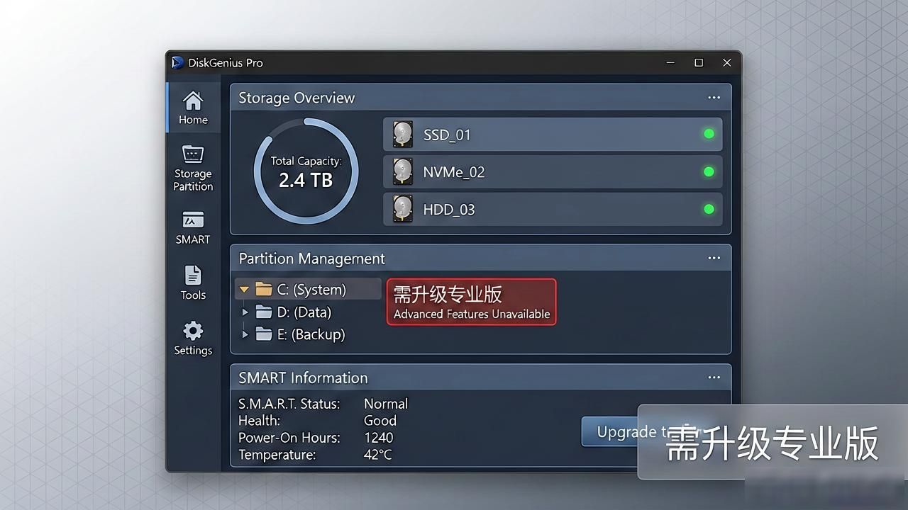 主流硬盘检测软件大盘点，HD Tune Pro适合专业用户