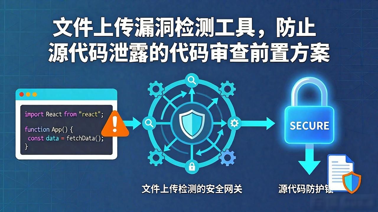 文件上传漏洞检测工具，防止源代码泄露的代码审查前置方案