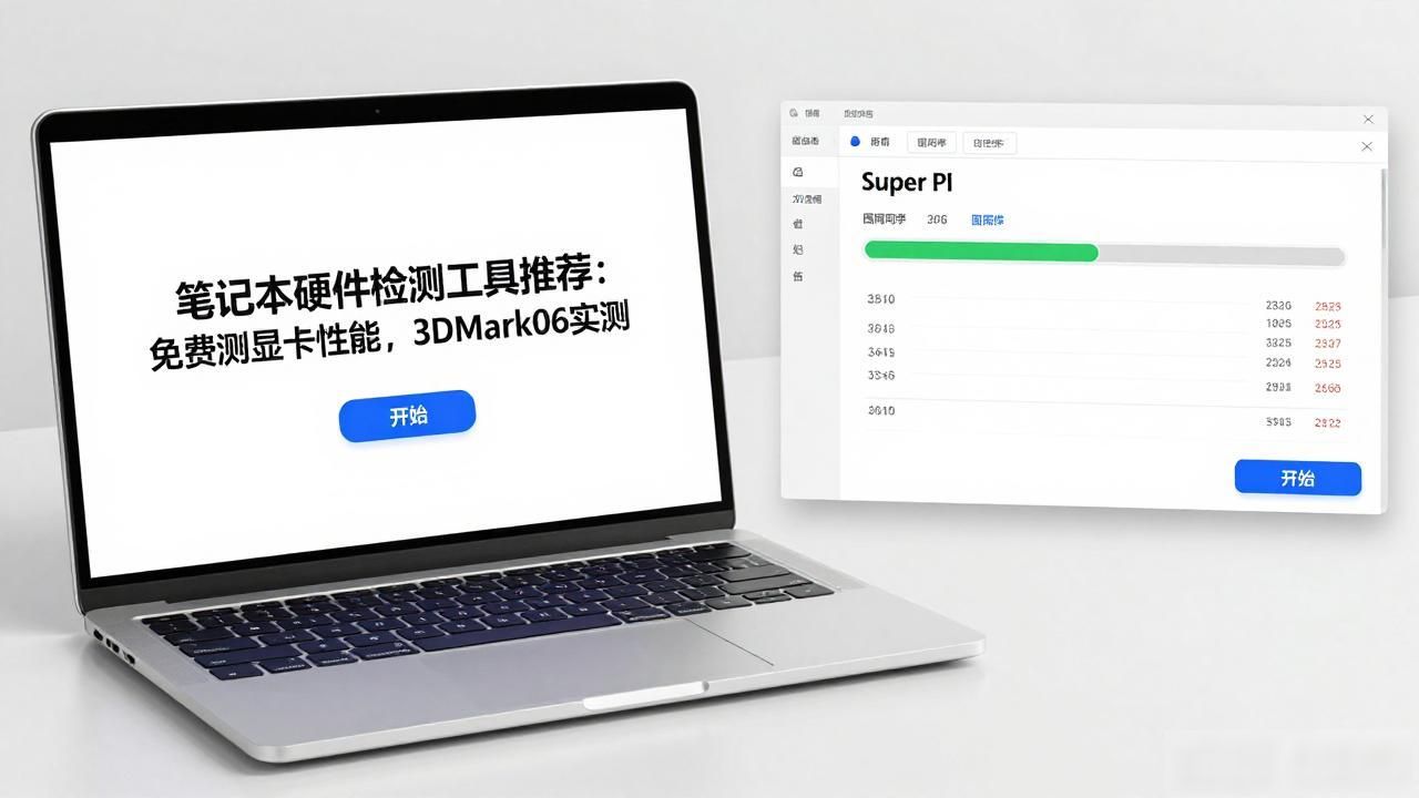 笔记本硬件检测工具推荐：免费测显卡性能，3DMark06实测