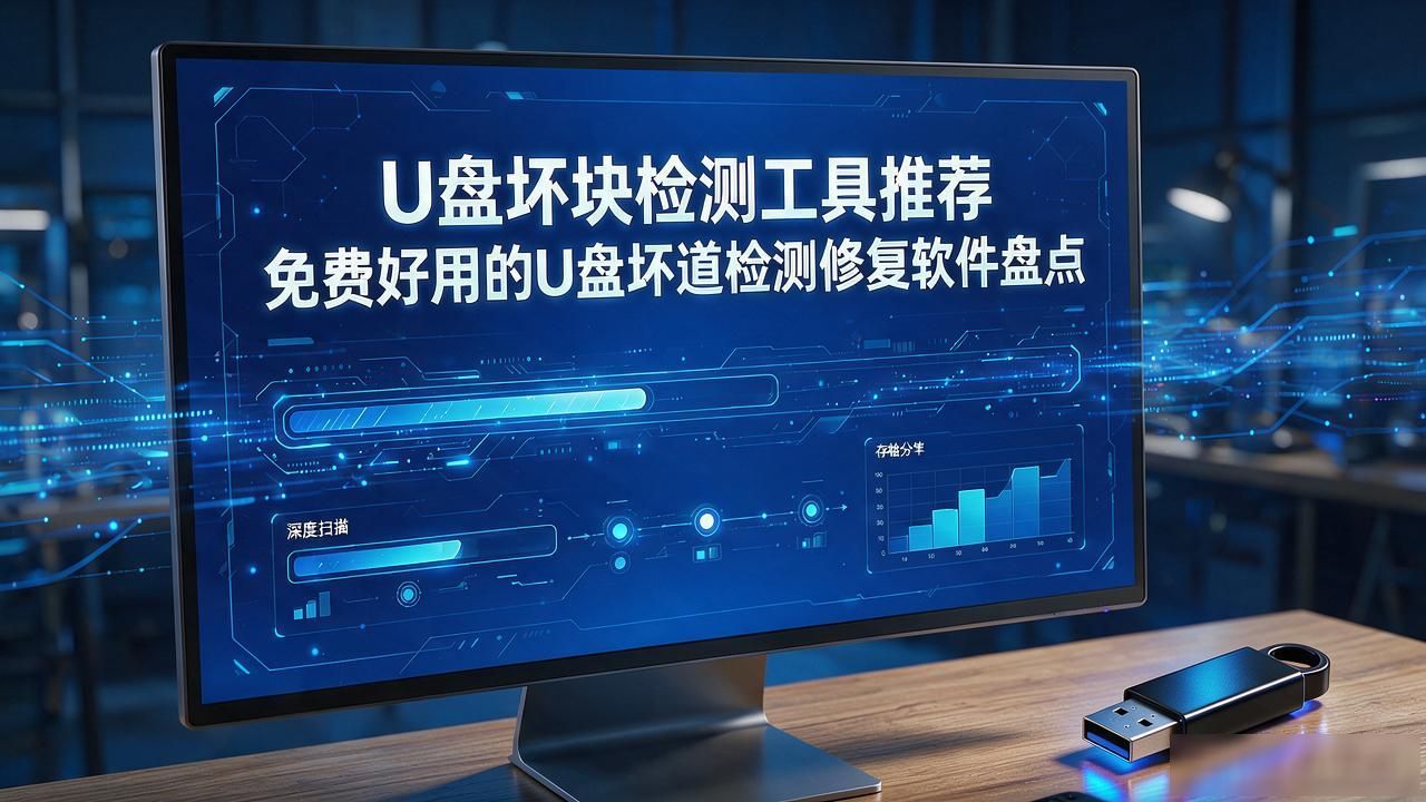 u盘坏块检测工具推荐 免费好用的U盘坏道检测修复软件盘点