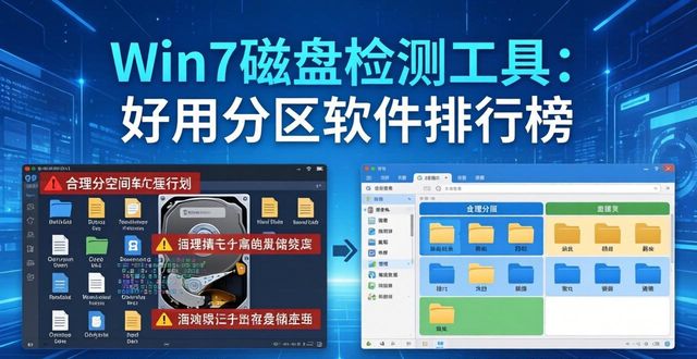 Win7磁盘检测工具：好用分区软件排行榜