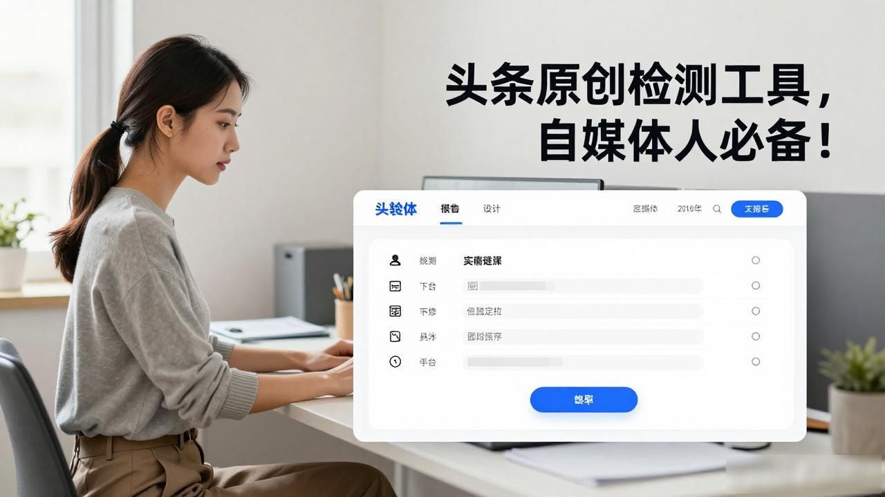 头条原创检测工具，自媒体人必备！多平台管理，告别繁琐操作