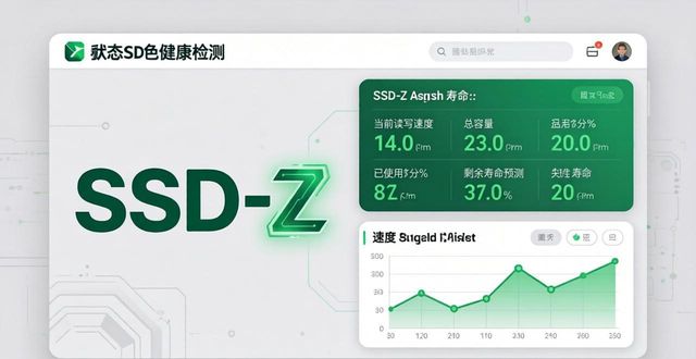 固态硬盘健康检测工具，一键查SSD寿命和速度