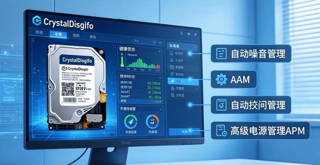 硬盘健康检测工具CrystalDiskInfo：免安装看健康状态