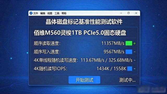 SSD硬盘检测工具中文版：测固态读写性能，看温度功耗