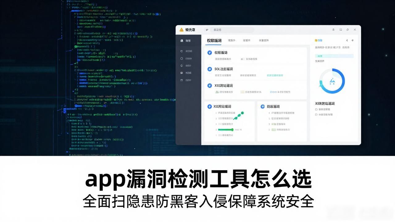 app漏洞检测工具怎么选 全面扫隐患防黑客入侵保障系统安全