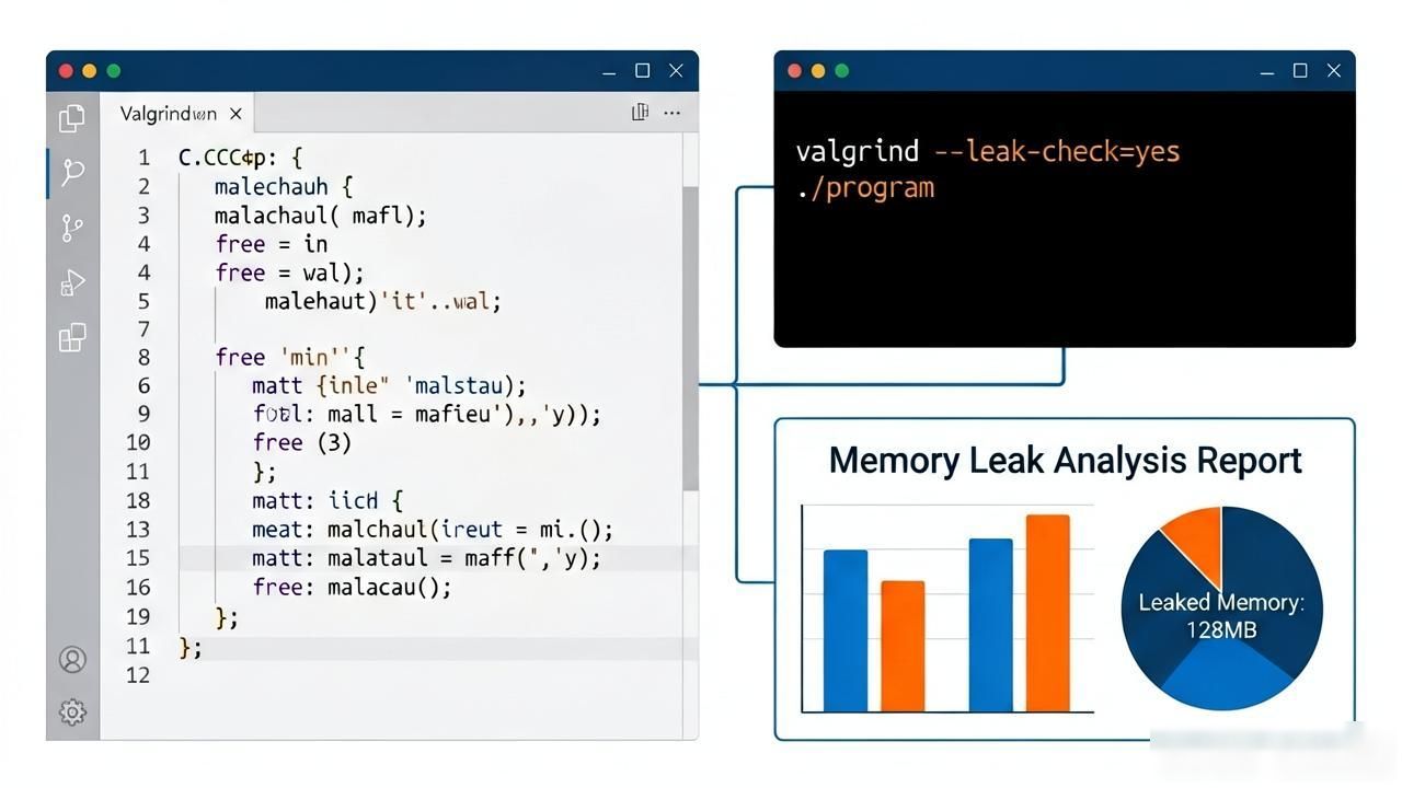 Linux内存泄漏检测工具Valgrind，轻松定位C/C++内存错误
