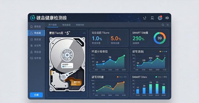 硬盘健康检测工具下载 看温度坏道状态