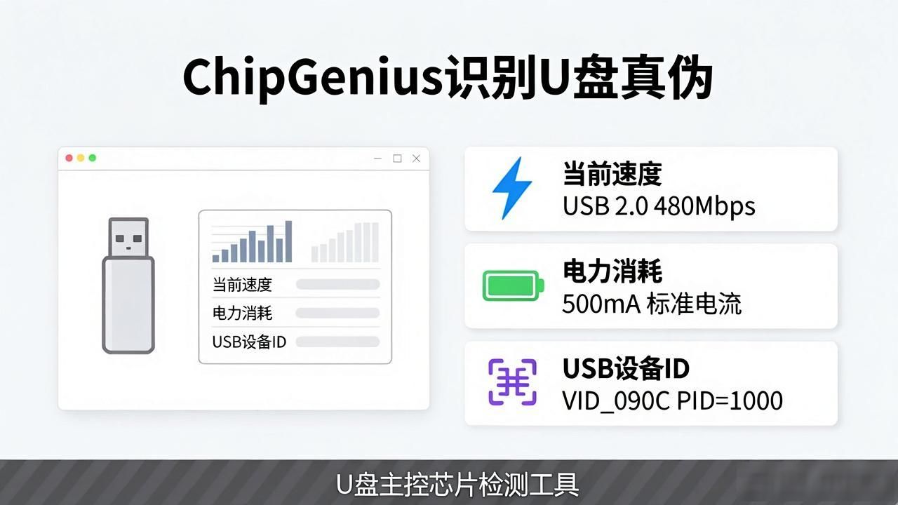 U盘主控芯片检测工具，Chip Genius一招识别真假